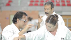 Sensei Chris Thompson con los estudiantes de Washinkai España