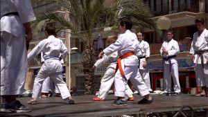 Exhibición de Karate Washinkai en El Puerto